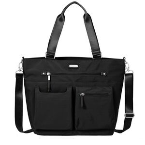 Elegant Black Tote Bag